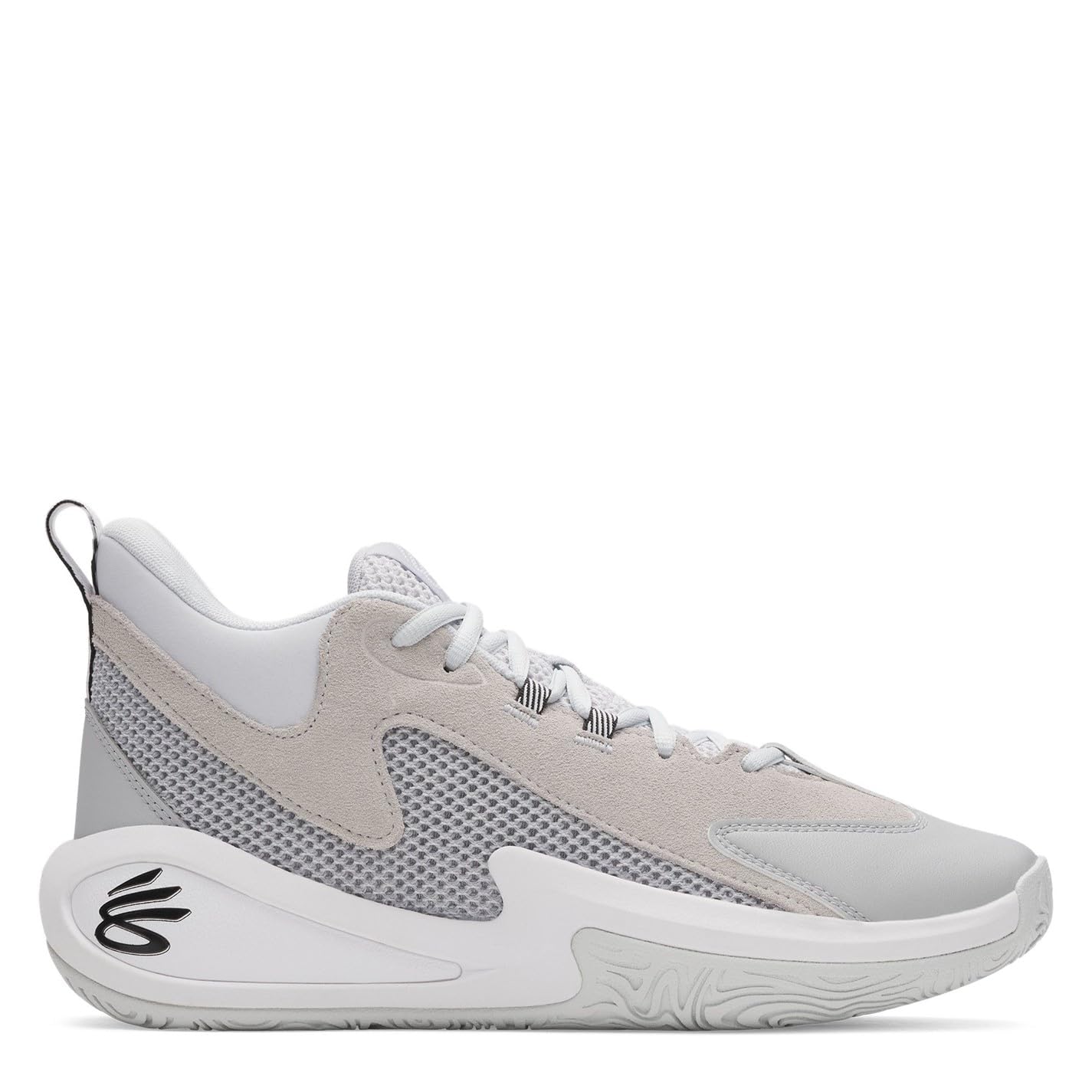 Under Armour Unissex-adulto Curry 3z Suede, Cinza Halo (014), 8.5